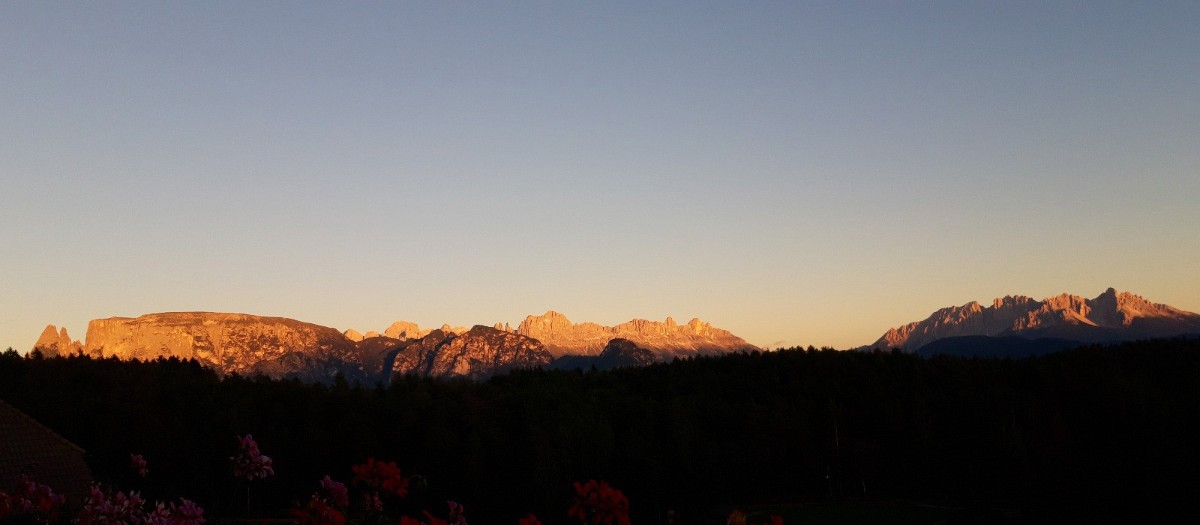 Abendglühen vom Untertrotnerhof aus